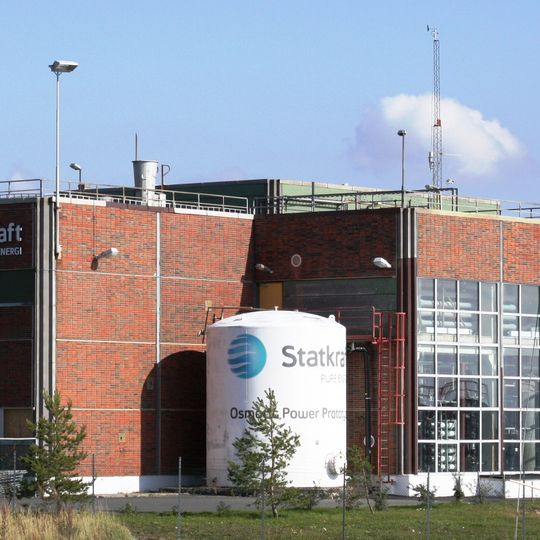 Statkraft osmotic power prototype in Hurum
