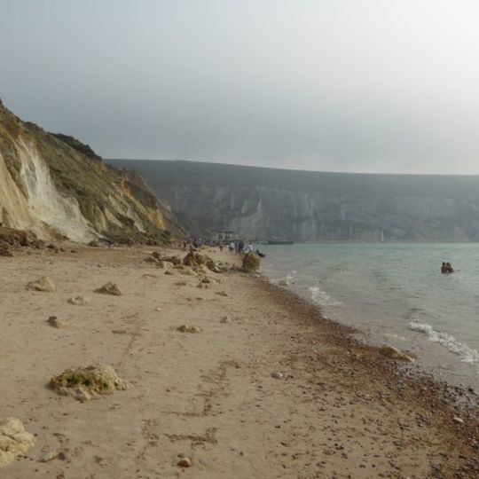 Alum Bay Beach