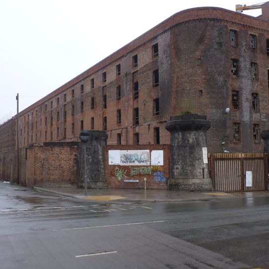 Stanley Warehouse To South Of Tobacco Warehouse