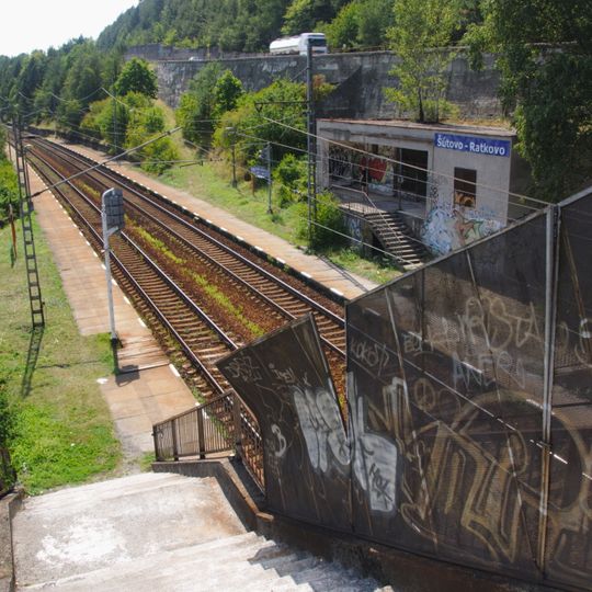 Šútovo-Ratkovo railway station