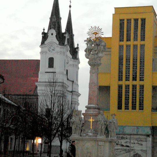 Trojičný stĺp, Morový stĺp, socha