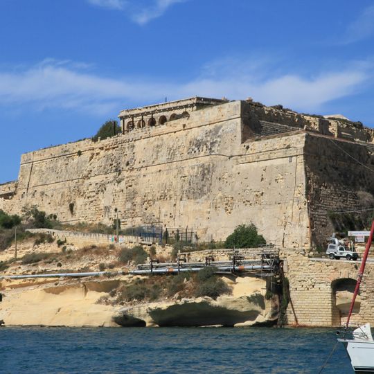 Right Demi-Bastion & adjoining curtain – Fort Ricasoli