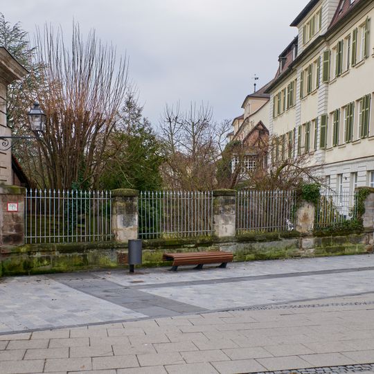 Einfriedung Promenade 17 in Ansbach