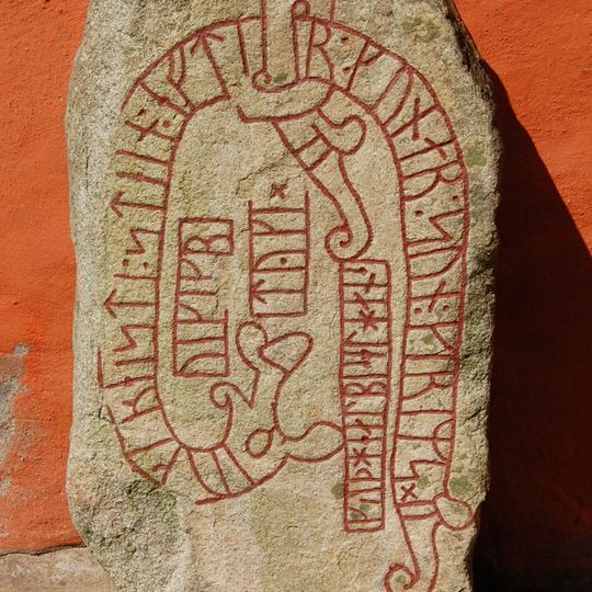 Runenstein am Dom zu Växjö