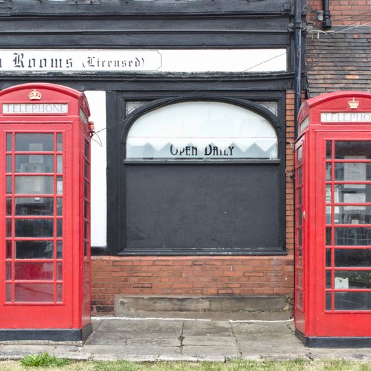 Telephone kiosks at Port Sunlight Post Office