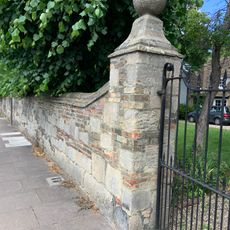 Wall At Abbey House Fronting Abbey Road And Beche Road