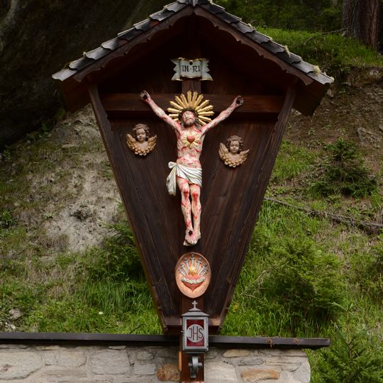 Kreuzweg zur Felsenkapelle, Wegkreuz