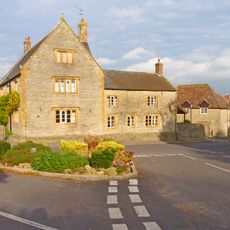 Manor Farm House Including Wall Enclosing Farmyard