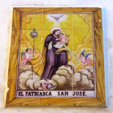 Ceramic panel of Saint Joseph