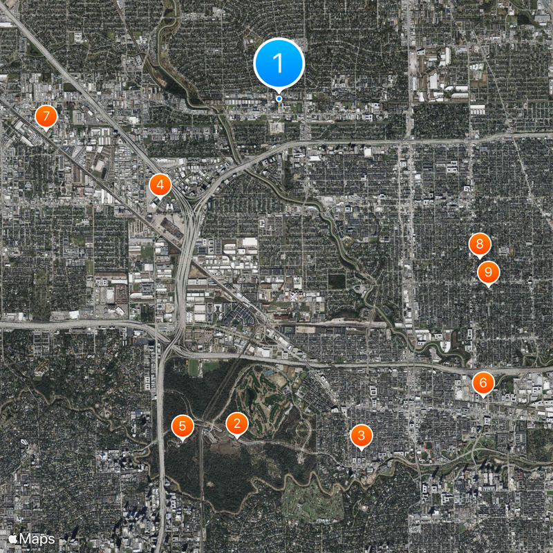Waltrip High School Map