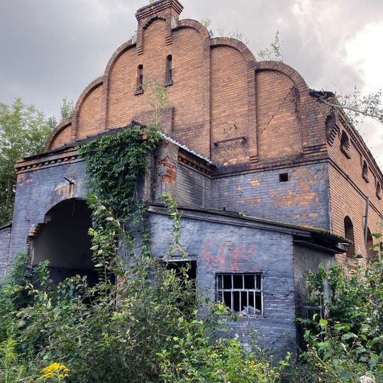 Riding hall and horse barns Lausicker Straße 4, Grimma