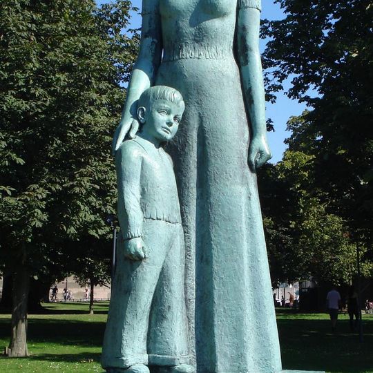Monument in het Wilhelminapark
