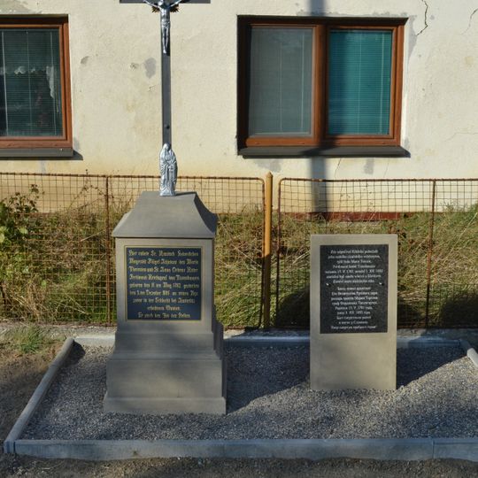Memorial of Ferdinand Tiesenhausen in Silničná