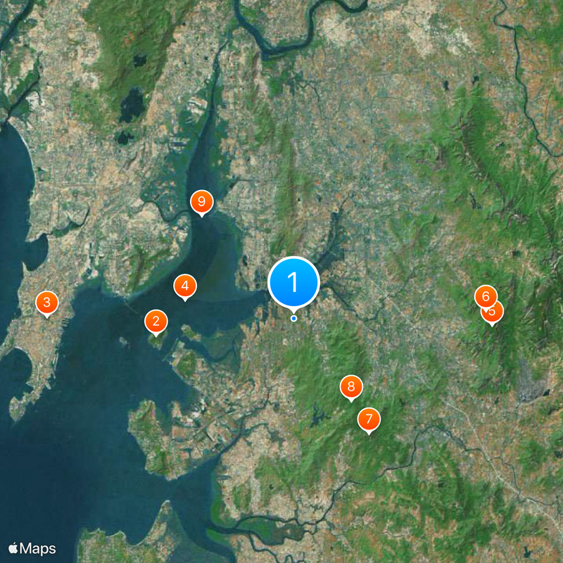Ulwe Map