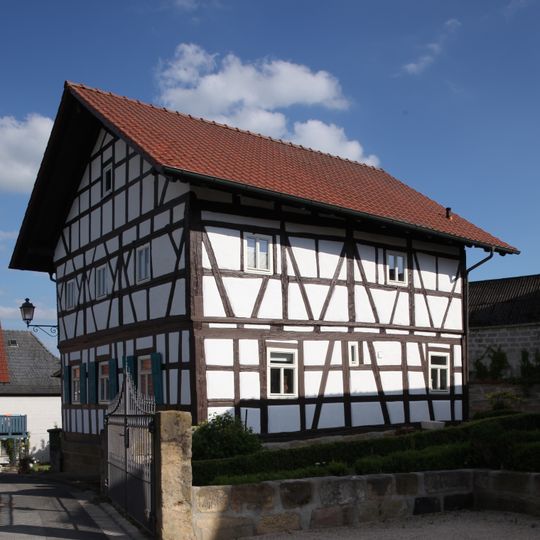 Zweigeschossiges Fachwerkhaus