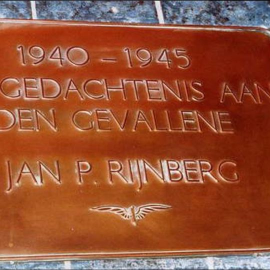 Plaquette in het NS-station