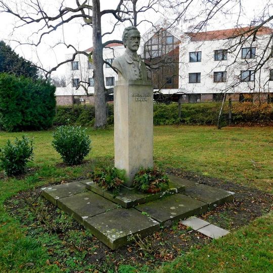 Bust of Karel Jaromír Erben in Miletín