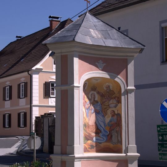 Shrine Feuerwehrplatz in Pöllau, Austria
