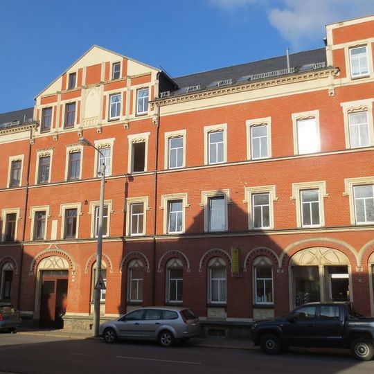 Doppelmietshaus in geschlossener Bebauung Zwickauer Straße 232; 234