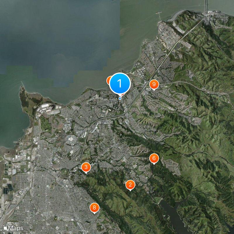 Pinole Map
