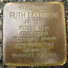 Stolperstein en memoria de Ruth Goldberg