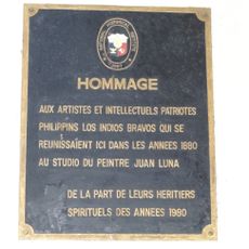 Commemorative plaque