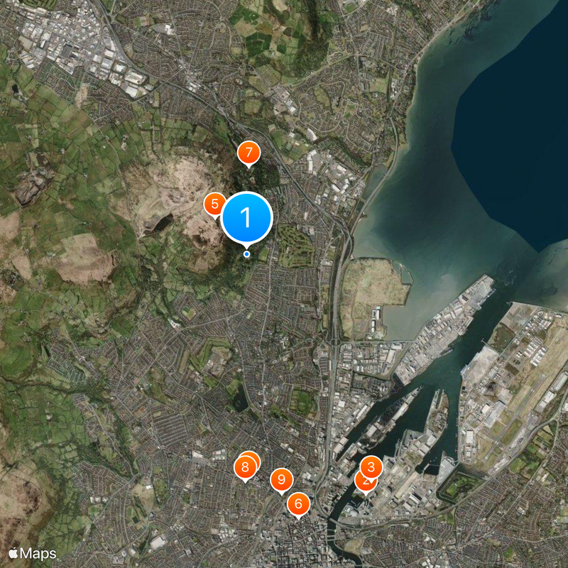 Belfast Castle Map