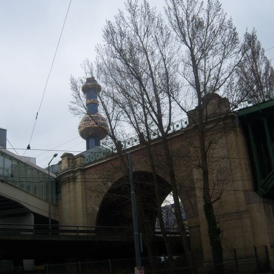 Ehem. Stadtbahn – Teilbereich der heutigen U6 in der KG Alsergrund
