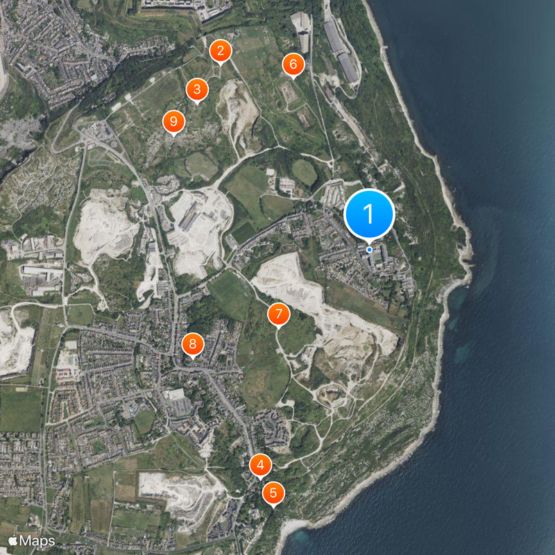 HM Prison Portland Map