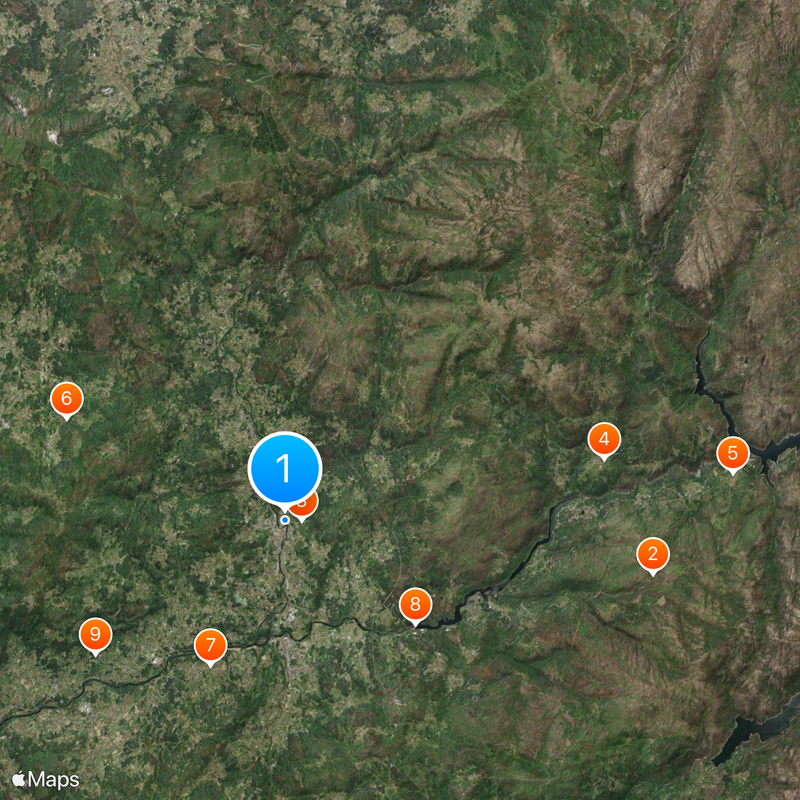 Arcos de Valdevez Map