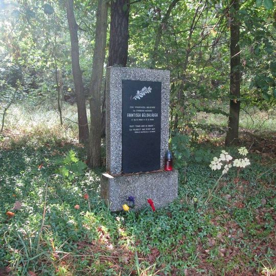 Pomník východně od Terešovské Huti