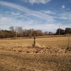 Kříž nedaleko Hruškova Mlýna u Markvarce