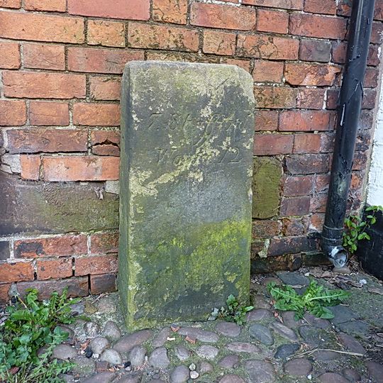 Milestone At Front Of Number 17