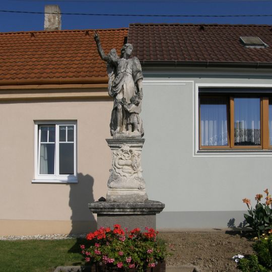 Figurenbildstock Schutzengel