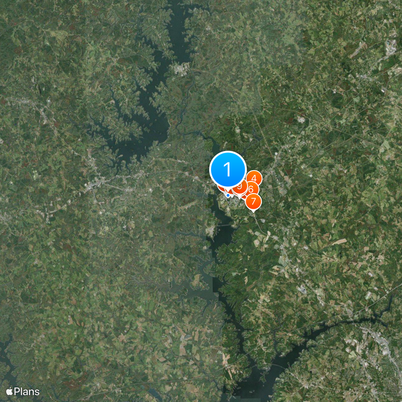 Memorial Stadium Mapa