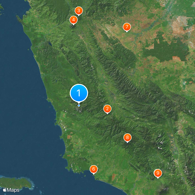 Mandailing Natal Map