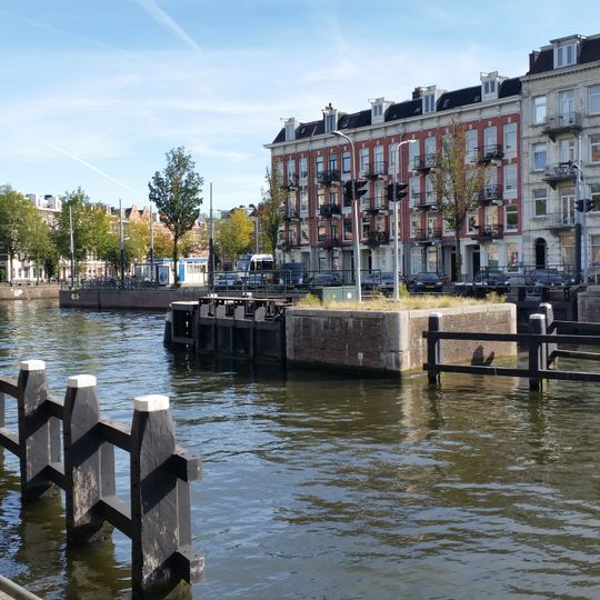 Northern lock of the Westerkanaal