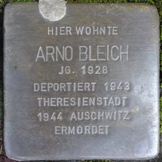 Stolperstein dedicated to Arno Bleich