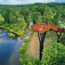 Akmenos ir Jūros upių santakos apžvalgos bokštas