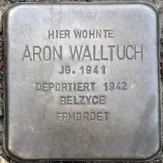 Stolperstein em memória de Aron Walltuch