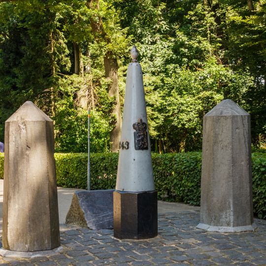 Grenspaal 1 tussen België-Nederland