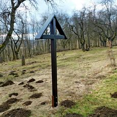 2. zastavení křížové cesty u kostela svatého Jakuba na Chvojenu