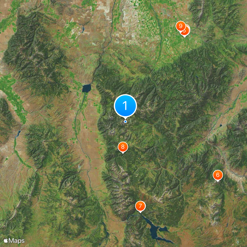 Big Sky Resort Map
