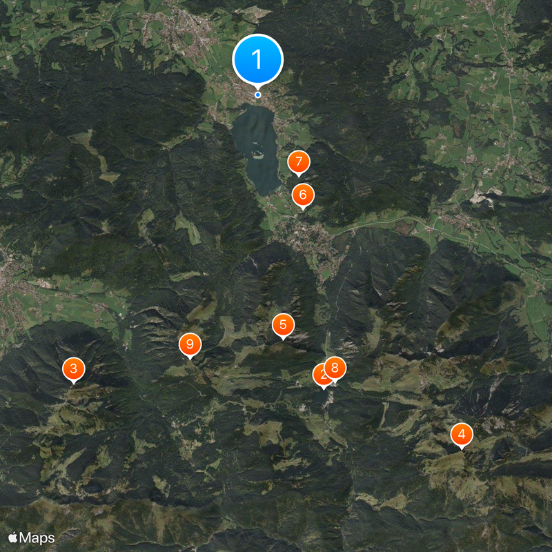 Schliersee Mapa