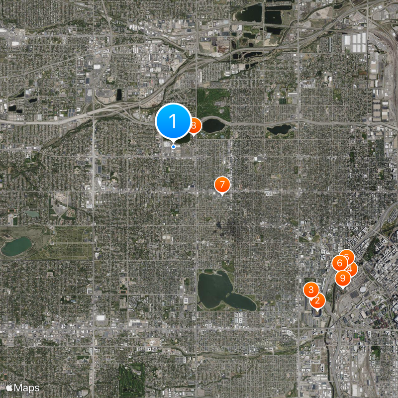 Lakeside Amusement Park Map