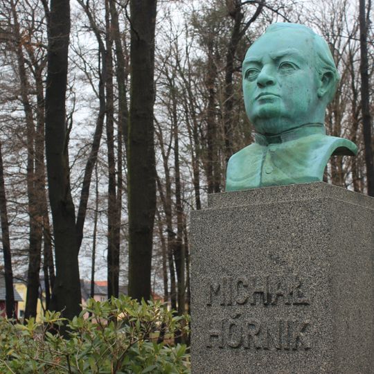 Denkmal für Michał Hórnik Michal-Hornik-Straße