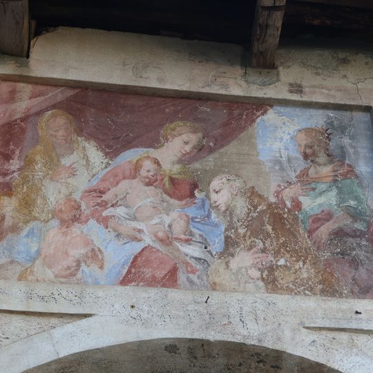 Opera d'arte, chiesa cattolica, murale