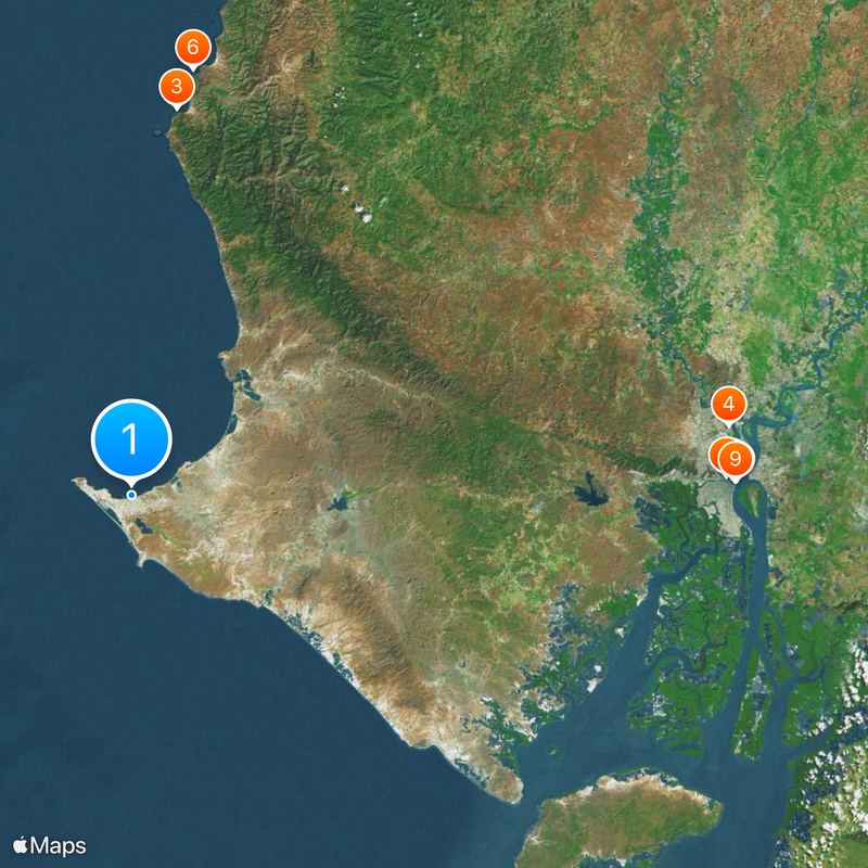 La Libertad Map