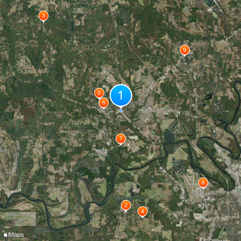 Prattville Map
