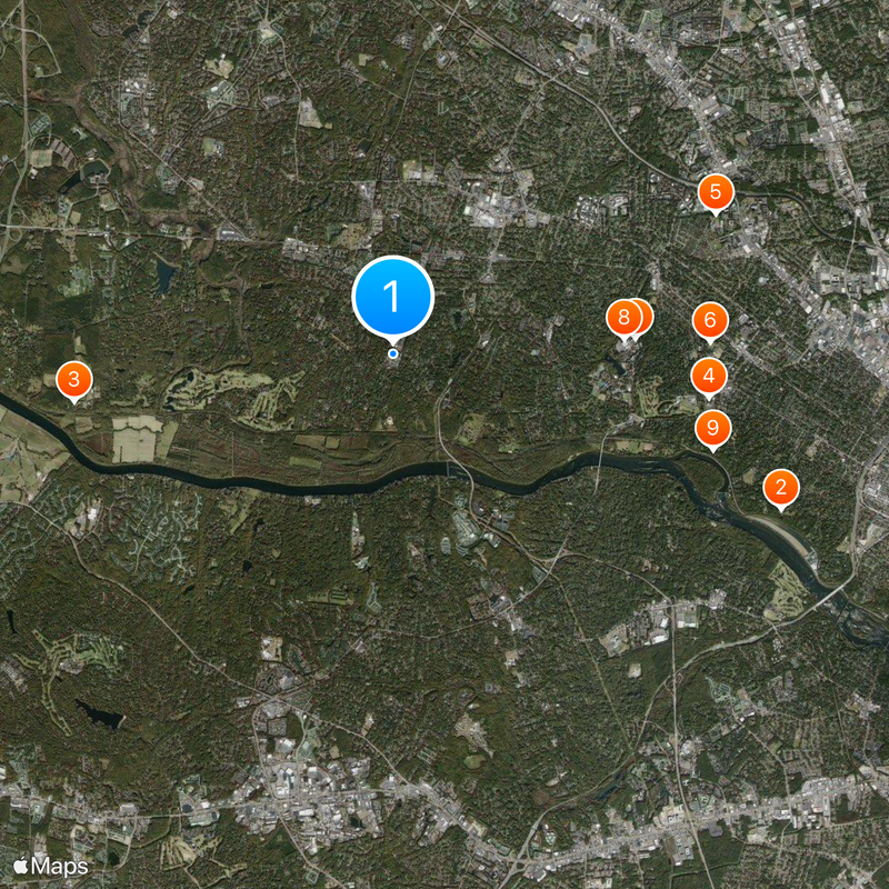 Collegiate School Map